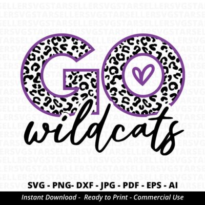 1000 Go Wildcats SVG PNG Wildcats svg Leopard Go Wildcats svg Wildcats Shirt svg Wildcats Mascot svg Wildcats Heart svg Wildcats Mom svg Cricut