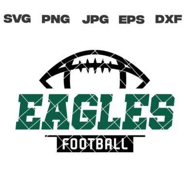 10010 Eagles SVG Eagles Football SVG Football Team svg png jpg dxf eps Cricut Files Digital Download Silhouette Instant Download