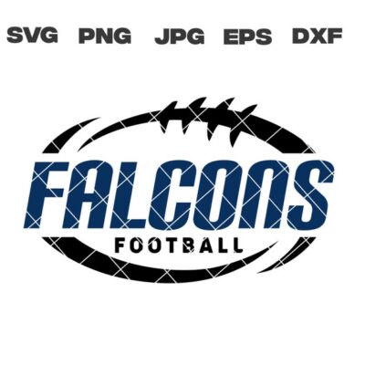 10015 Falcons SVG Falcons Football SVG Football Team svg png jpg dxf eps Cricut Files Digital Download Silhouette Instant Download