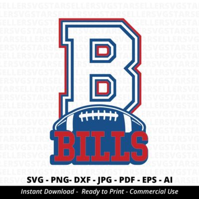 1003 Bills Football SVG PNG Bills svg Bills Shirt svg Bills Mascot svg Bills Pride svg Bills Cheer svg Bills Mom svg Bills png Cricut Silhouette