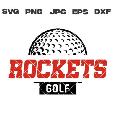 10107 Rockets SVG Rockets Golf SVG Golf svg png jpg dxf eps Cricut Files Digital Clip Art Sublimation Vector Instant Download