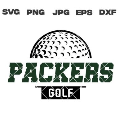 10114 Packers SVG Packers Golf SVG Golf svg png jpg dxf eps Cricut Files Digital Clip Art Sublimation Vector Instant Download