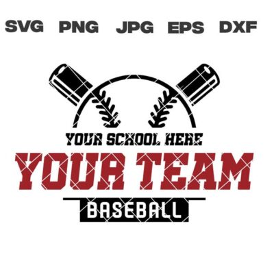 10174 Personalized Baseball SVG Baseball svg Baseball Custom Team Mascot Designs svg png jpg eps dxf for Cricut Sublimation