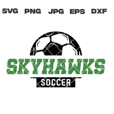 10185 Skyhawks SVG Skyhawks Soccer SVG Soccer svg png jpg dxf eps Cricut Files Digital Download Clip Art Instant Download