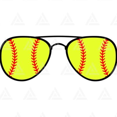 1023 Softball Sunglasses Svg Softball Mom Svg Softball Mama Game Day Vibes Cheer Mom Cut File Cricut Png Pdf Vector Stencil