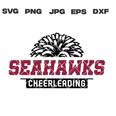 10263 Seahawks SVG Seahawks Cheerleading SVG Cheerleading svg png jpg dxf eps Cricut Files Digital Download Sublimation Vector