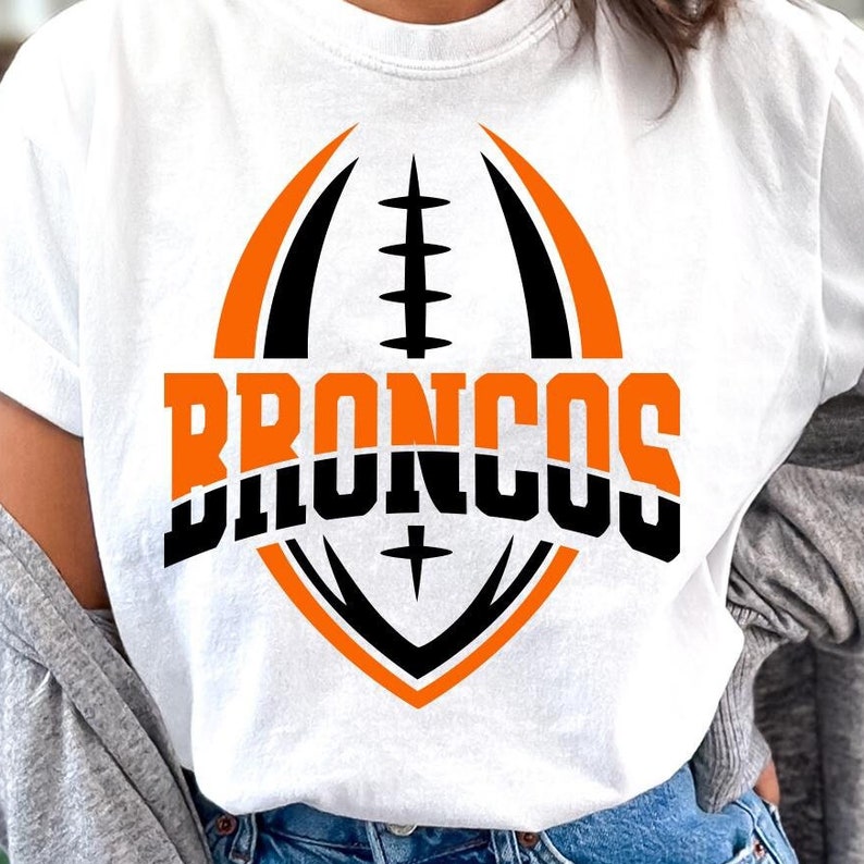 103 Broncos Football SVG PNG Broncos Mascot svg Broncos svg Bronco Designs Broncos Pride svg Broncos Cheer svg Broncos Shirt svg Cricut