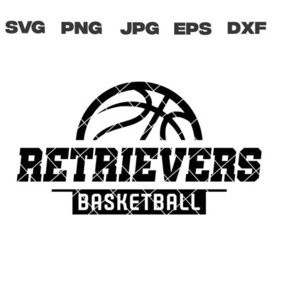 10316 Retrievers SVG Retrievers Basketball SVG Basketball Team svg png jpg dxf eps Cricut Files Digital Silhouette Instant Download