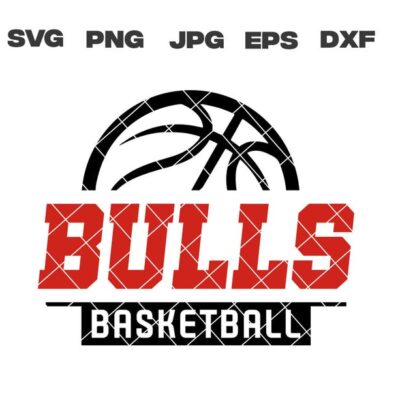 10342 Bulls SVG Bulls Basketball SVG Basketball Team svg png jpg dxf eps Cricut Files Digital Download Silhouette Instant Download