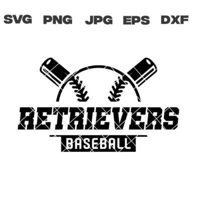 10369 Retrievers SVG Retrievers Baseball SVG Baseball Team svg png jpg dxf eps Cricut File Digital Download Silhouette Instant Download