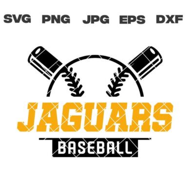 10388 Jaguars SVG Jaguars Baseball SVG Baseball Team svg png jpg dxf eps Cricut Files Digital Download Silhouette Instant Download