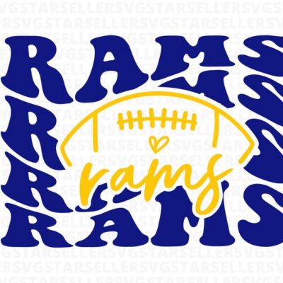 1045 Rams Football SVG PNG Rams svg Stacked Rams svg Rams Mascot svg Rams Cheer svg Rams Mom svg Rams Shirt svg Rams Pride svg Rams PNG Cricut