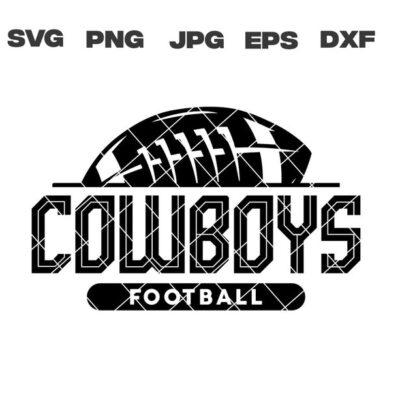 10452 Cowboys SVG Cowboys Football SVG Football Team svg png jpg dxf eps Cricut Files Digital Download Silhouette Instant Download