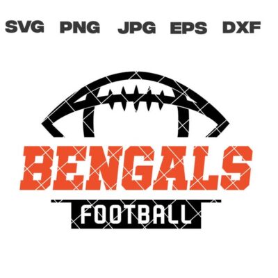 10467 Bengals SVG Bengals Football SVG Football svg png jpg dxf eps Cricut Files Digital Download Silhouette Instant Download