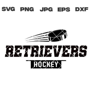 10514 Retrievers svg Retrievers Hockey svg Hockey svg png jpg dxf eps Cricut Files Digital Silhouette Instant Download