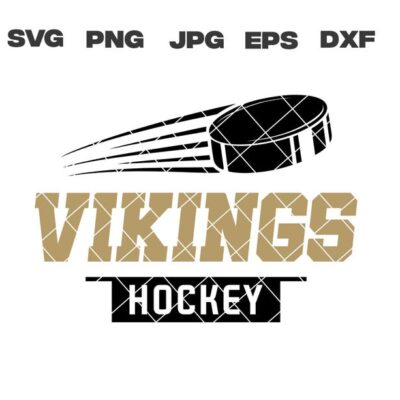 10526 Vikings svg Vikings Hockey svg Hockey svg png jpg dxf eps Cricut Files Digital Silhouette Instant Download