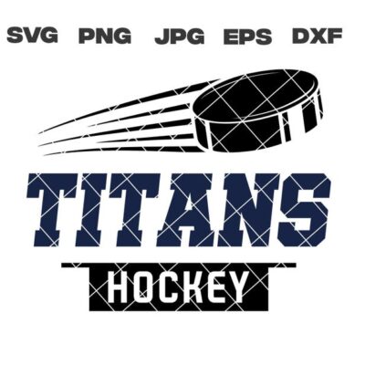 10527 Titans svg Titans Hockey svg Hockey svg png jpg dxf eps Cricut Files Digital Silhouette Instant Download