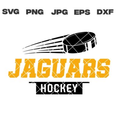 10541 Jaguars svg Jaguars Hockey svg Hockey svg png jpg dxf eps Cricut Files Digital Silhouette Instant Download