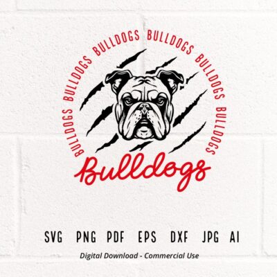 1056 Bulldogs SVG PNG Bulldogs Face svg Bulldogs Claw svg Bulldogs Mascot svg Bulldogs Cheer Bulldogs Vibes School Spirit Bulldogs Sport