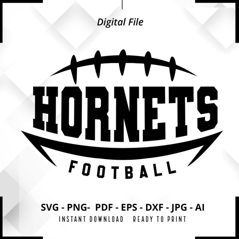 1059 Hornets Football SVG PNG Hornets svg Hornets Mascot svg Hornets Shirt svg Hornets Cheer svg School Spirit svg Hornets Pride svg Cricut