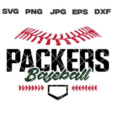 10621 Packers SVG Packers Baseball SVG Baseball Team svg png jpg dxf eps Cricut Files Digital Download Silhouette Instant Download