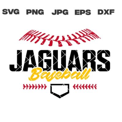 10623 Jaguars SVG Jaguars Baseball SVG Baseball Team svg png jpg dxf eps Cricut Files Digital Download Silhouette Instant Download