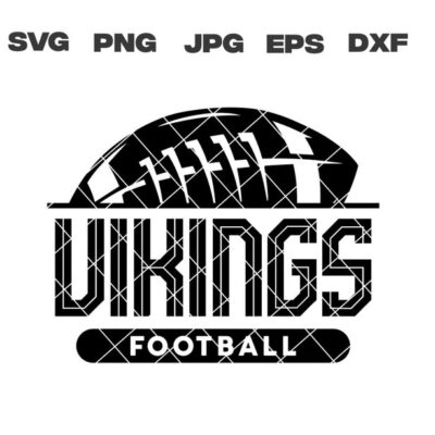 10631 Vikings SVG Vikings Football SVG Football Team svg png jpg dxf eps Cricut Files Digital Download Silhouette Instant Download