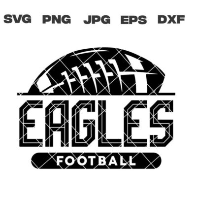 10643 Eagles SVG Eagles Football SVG Football Team svg png jpg dxf eps Cricut Files Digital Download Silhouette Instant Download