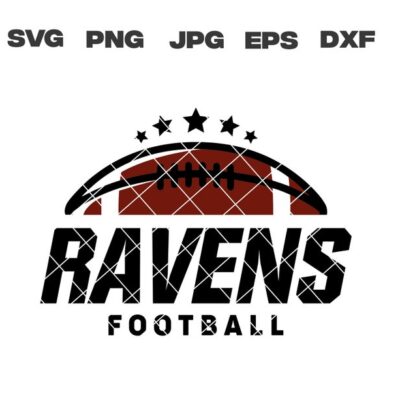 10662 Ravens SVG Ravens Football SVG Football Team svg png jpg dxf eps Cricut Files Digital Download Silhouette Instant Download