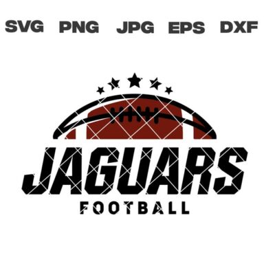 10667 Jaguars SVG Jaguars Football SVG Football Team svg png jpg dxf eps Cricut Files Digital Download Silhouette Instant Download