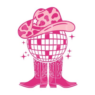 10748 Disco Ball Svg Cowgirl Hat Svg Cowboy Boots Svg Nashville Nash Bash Nashty Country Girl Grils Trip Vector Cut file Cricut