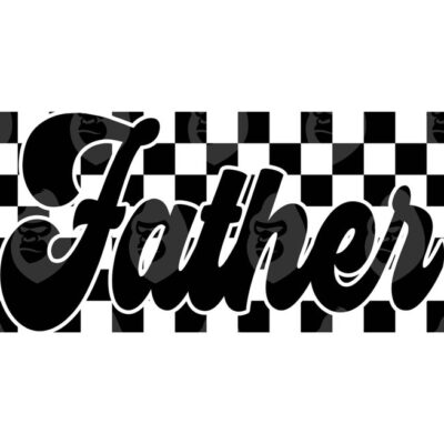 10775 Retro Checkered Father Svg Father Png Dad Life Svg Fathers day Papa T Shirt Vector Cut file Cricut Silhouette