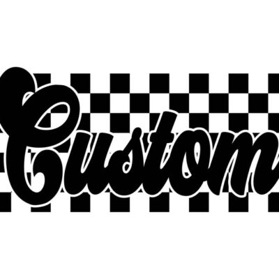 10793 Custom Retro Checkered Word Svg Personalized Word Png Custom T Shirt Print Vector Cut file Cricut Silhouette