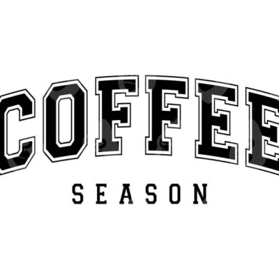 11028 Coffee Season Svg Coffee Season Png Coffee Weather Png Coffee Lover Shirt Fall Vibes Vector Cut file Cricut Silhouette Sticker