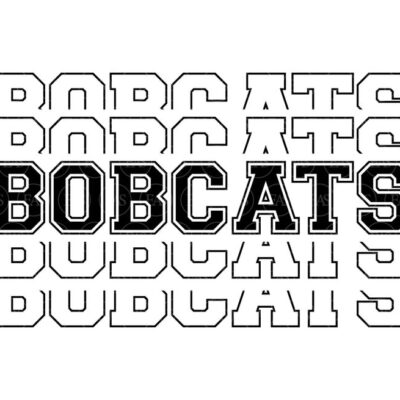 11092 Stacked Bobcats Svg Go Bobcats Svg Run BobcatsTeam Svg Sport Jersey Font School Cheer Mom Vector Cut file Cricut Pdf Png Dxf