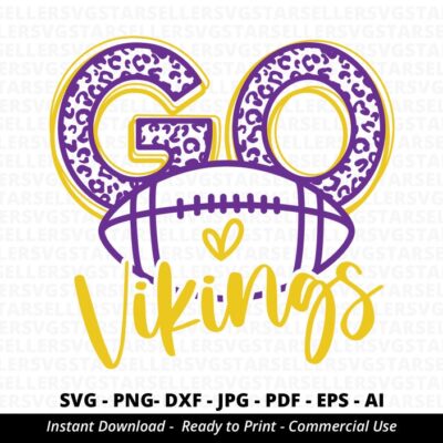 111 Go Vikings Football SVG PNG Vikings svg Leopard Go Vikings svg Vikings Mascot svg Vikings Shirt svg Vikings Football svg Vikings PNG