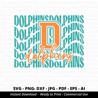 1111 Dolphins SVG PNG Stacked Dolphins svg Dolphins Shirt svg Dolphins Cheer svg School Spirit svg Dolphins Mascot svg Dolphins Pride svg Cricut