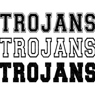 11112 Trojans Svg Trojans Varsity Font Go Trojans Svg Trojans Jersey Trojans Team Mascot Vector Cut file Cricut Pdf Png Dxf