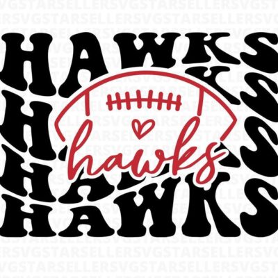 1149 Hawks Football SVG PNG Hawks svg Stacked Hawks svg Hawks Mascot svg Hawks Mom svg Hawks Cheer svg Hawks Shirt svg Hawks PNG Cricut