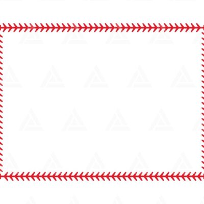 1151 Baseball Stitch Rectangle Frame Svg Baseball Monogram Softball Stitch Border Stitch Wreath Cut File Cricut Silhouette Png Pdf Eps