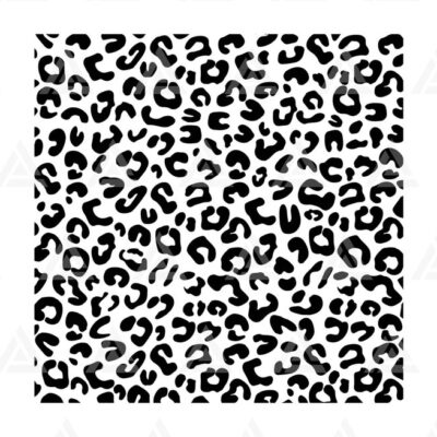 1186 Leopard Square Svg Leopard Square Monogram Leopard Print Svg Cheetah Print Svg Cut File Cricut Png Pdf Eps Vector Silhouette