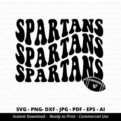 1195 Spartans SVG PNG Stacked Spartans svg Spartans Shirt svg Spartans Cheer svg Spartans Vibes svg Spartans Mascot svg Spartans Football svg