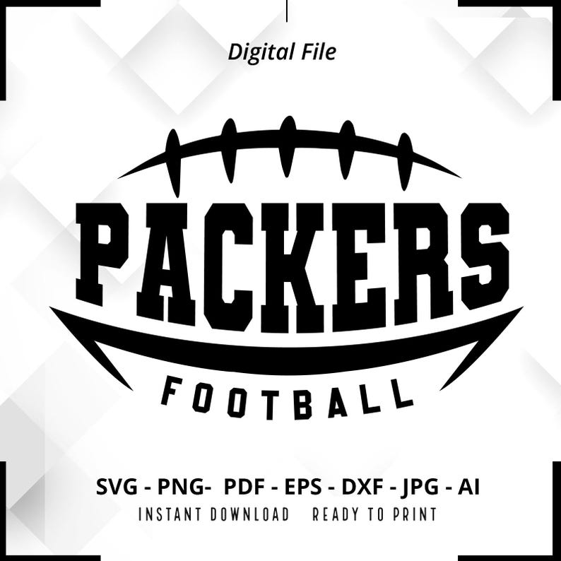 1201 Packers Football SVG PNG Packers svg Packers Shirt svg Packers png Football Shirt svg Football Mom svg Football svg Cut File Cricut