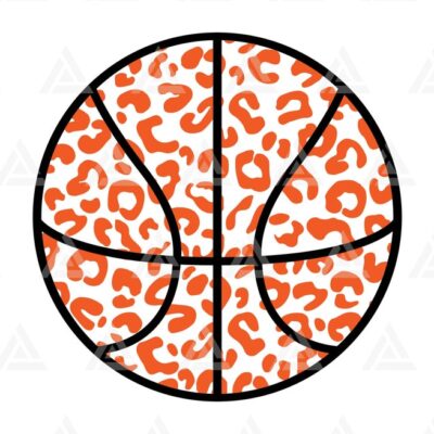 1205 Leopard Basketball Svg Leopard Print Svg Basketball Mom Svg Cheerleader Mom Svg Cut File Cricut Silhouette Png Pdf Vector Stencil