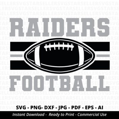 1206 Raiders Football SVG PNG Raiders svg Raiders Shirt svg Raiders Mascot svg Raiders Pride svg Raiders Cheer svg Raiders png Cricut Silhouette