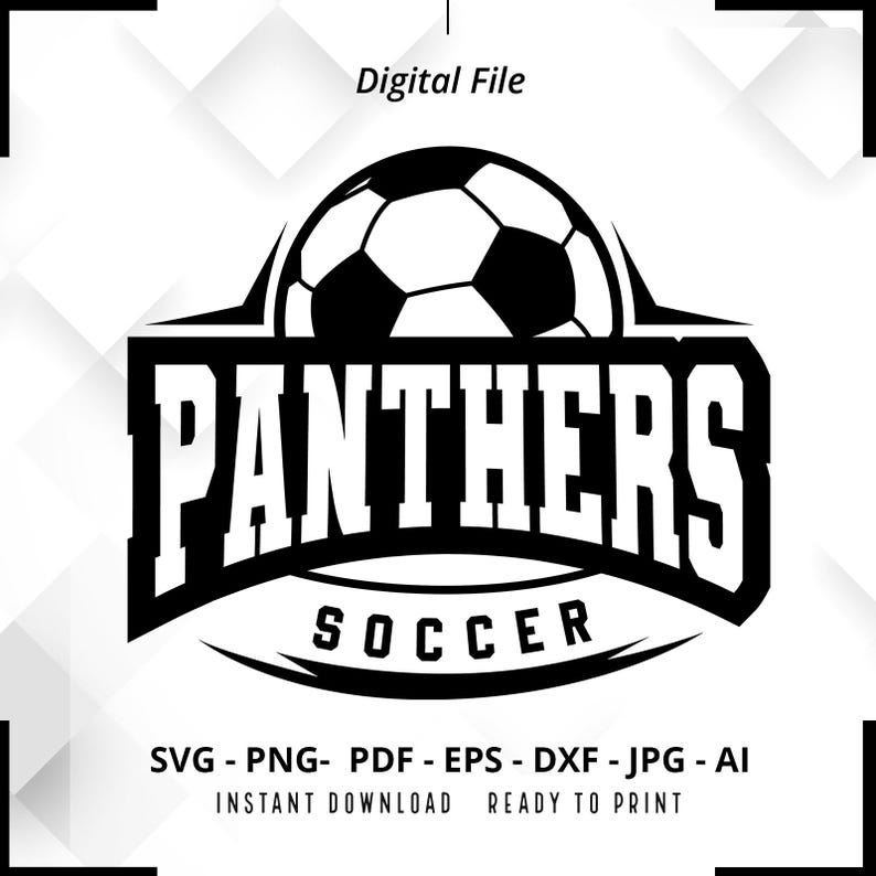 1226 Panthers Soccer SVG PNG Panthers svg Soccer Shirt svg Panthers Cheer svg Panthers png Panthers Mom svg Panthers Pride svg Cricut