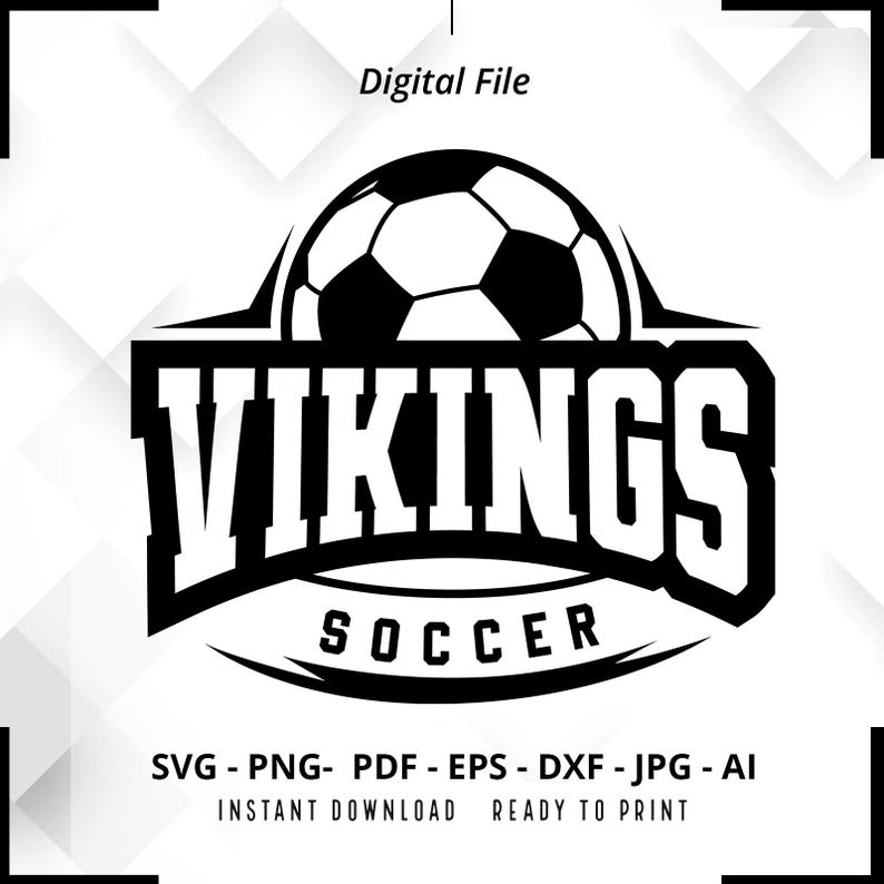 1262 Vikings Soccer SVG PNG Vikings svg Soccer Shirt svg Vikings Cheer svg Vikings png Vikings Mom svg Vikings Pride svg Cricut Cut File