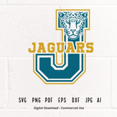 1270 Jaguars SVG PNG Jaguars Face svg J Jaguars svg Jaguars Mascot svg Jaguars Cheer svg Jaguars Vibes School Spirit svg Jaguars Sport svg