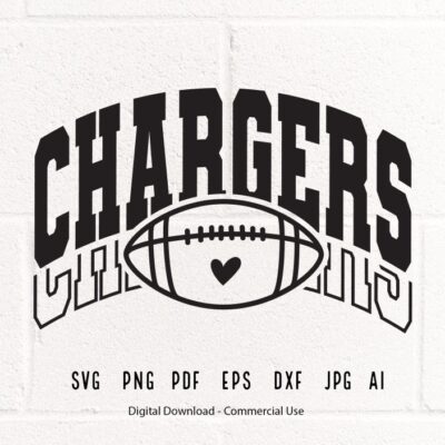 1289 Chargers SVG PNG Chargers Football svg Chargers Mascot svg Chargers Cheer svg Chargers Vibes svg Chargers Sport svg Chargers Love svg