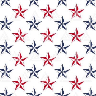 1290 Seamless Red Blue Star Pattern Svg American Flag Stars Svg Stars Template Background Cut file Cricut Silhouette Png Pdf Eps Vector